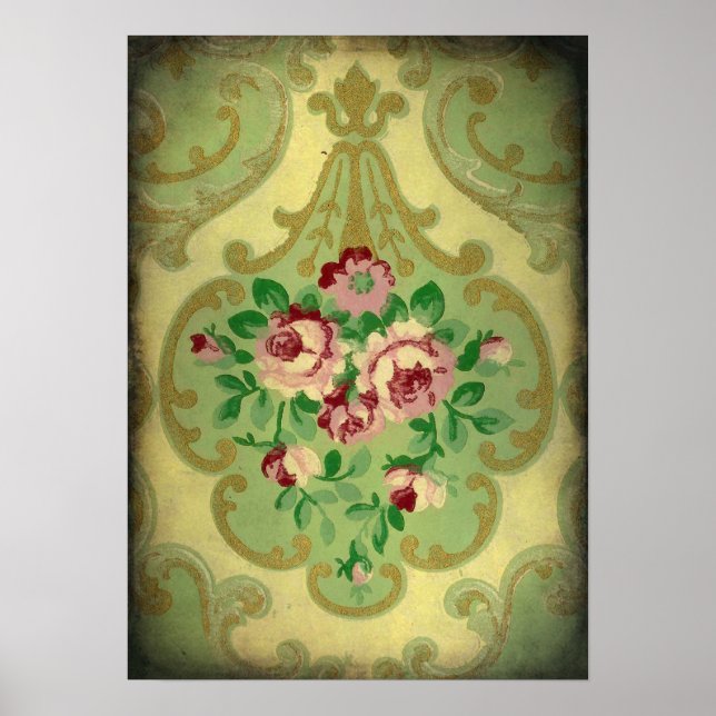 Vintage Tapet Poster (Framsidan)