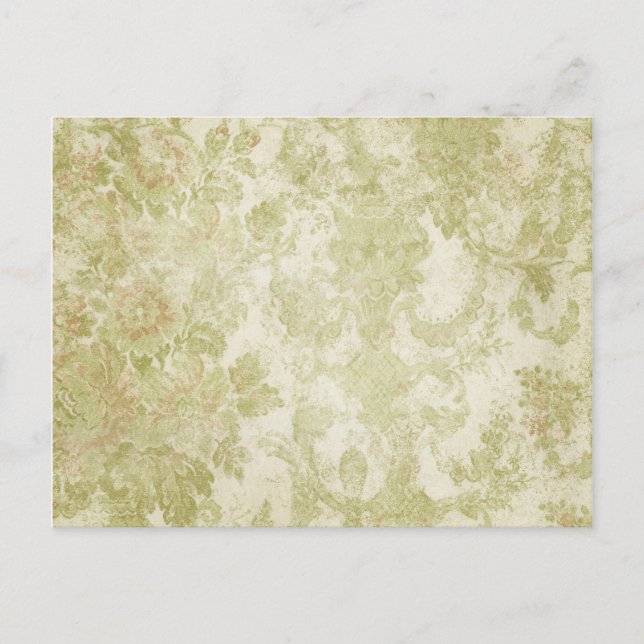 Vintage Tapet Vykort (Framsida)