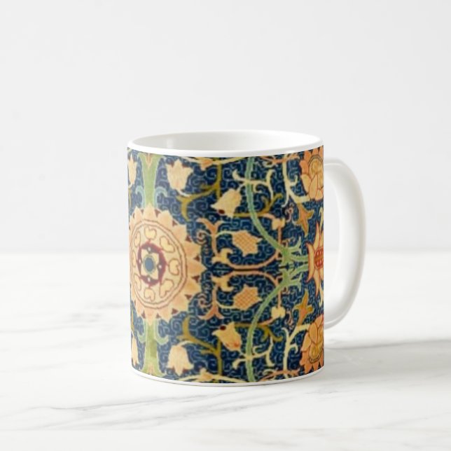 Vintage Tapettryck Mugg (Framsida höger)
