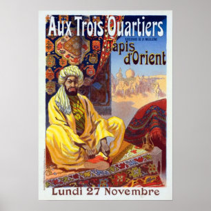 Vintage Tapis d'Orient Poster