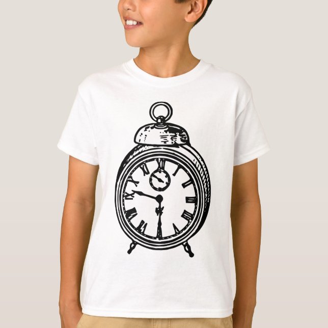 Vintage tar tid på t-shirt (Framsida)