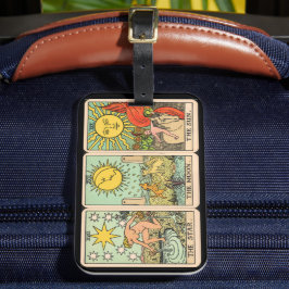 Vintage Tarot Card Trio Bagagebricka