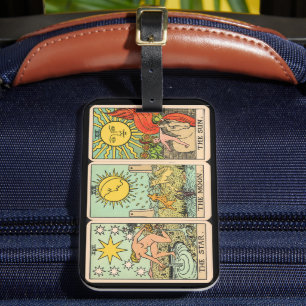 Vintage Tarot Card Trio Bagagebricka