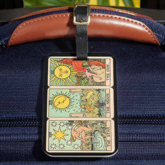 Vintage Tarot Card Trio Bagagebricka