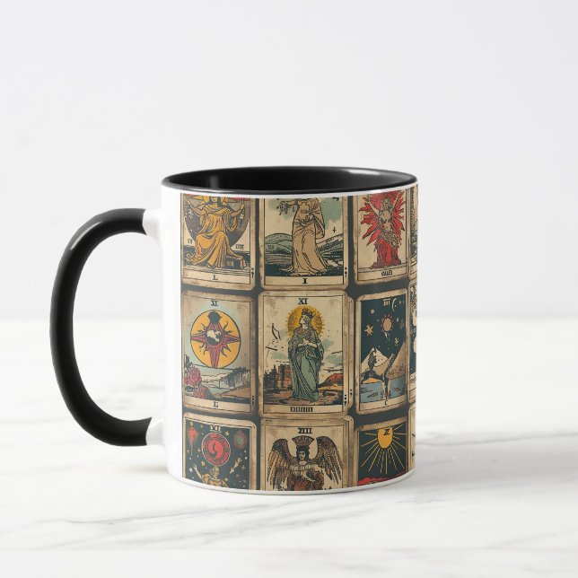 Vintage Tarot Mugg (Vänster)