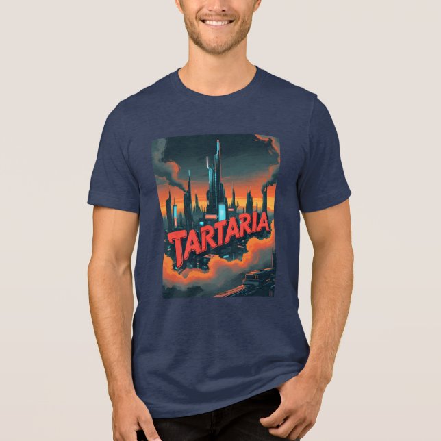 Vintage Tartaria Conspiracy Retro T Shirt (Framsida)