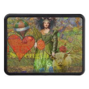 Vintage Taurus Fantasy Gothic Art Dragkroksskydd