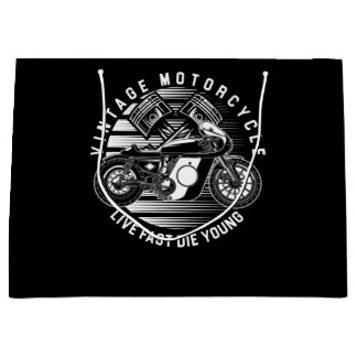 Vintage Tävla för motorcyklar för Biker