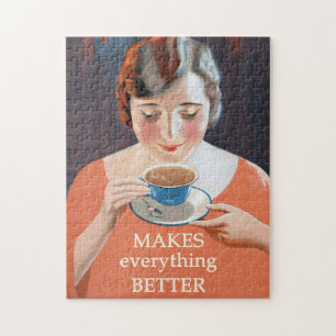 Vintage Tea Annons - Bättre Pussel