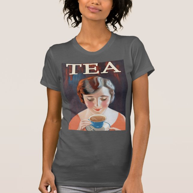 Vintage Tea Annons - Bättre T Shirt (Framsida)
