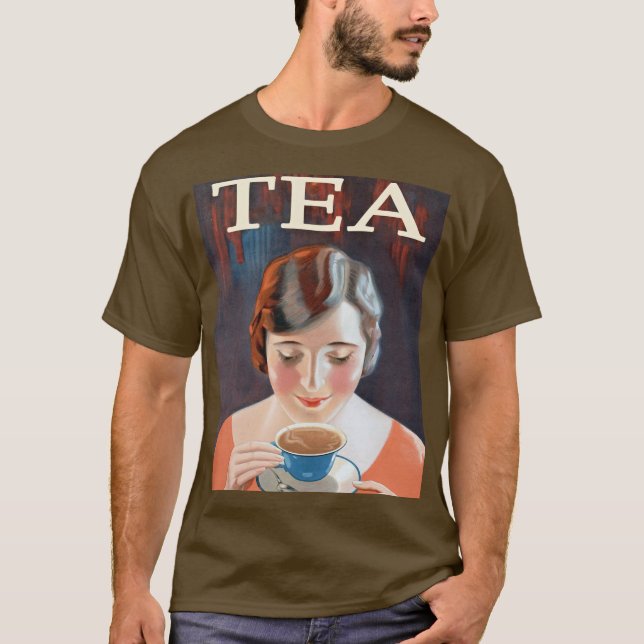 Vintage Tea Annons - Bättre T Shirt (Framsida)