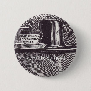 Vintage Tea Fack Knapp