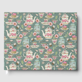 Vintage Tea Party Gästböcker