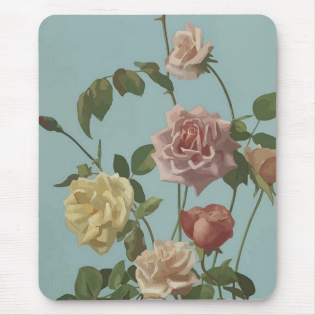 Vintage Tea Ro och  Rosor Musmatta (Framsidan)