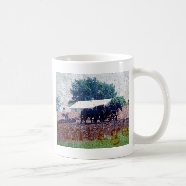 Vintage Team-arbete Kaffemugg (Höger)