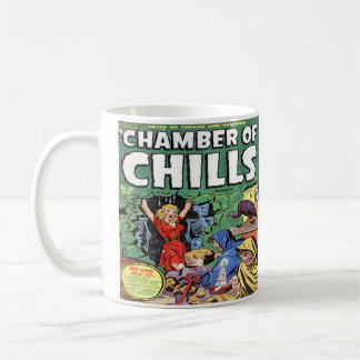 Vintage Tecknad Bok Design Coffee Mugg Kopp