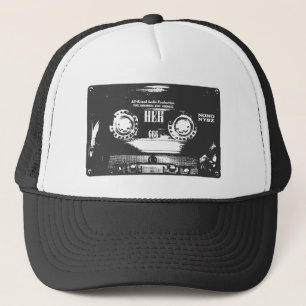 Vintage tejpar truckerkeps
