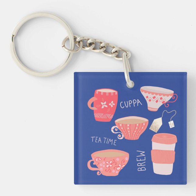 Vintage Tekopp Tea Pot illustration (Framsidan)