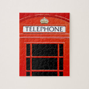 Vintage Telefon Booth Pussel