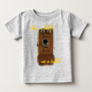 Vintage Telefon: "Brr-RING me me a flaska!" Creepe Tee