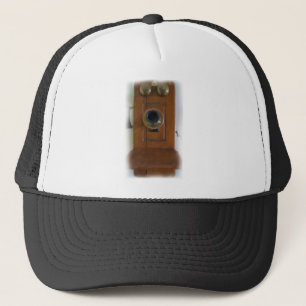 Vintage Telefon Hat Truckerkeps