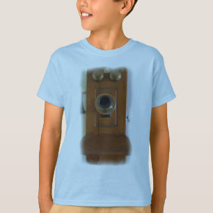 Vintage Telefonkids - grundläggande T-Shirt