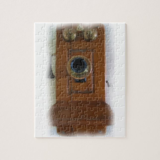 Vintage Telefonpussel Pussel (Vertikal)