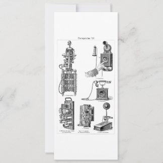 Vintage Telephones Illustration Mobil Retro Telefo