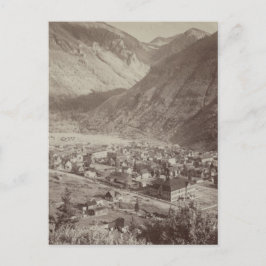 Vintage Telluride Cityscape Vykort
