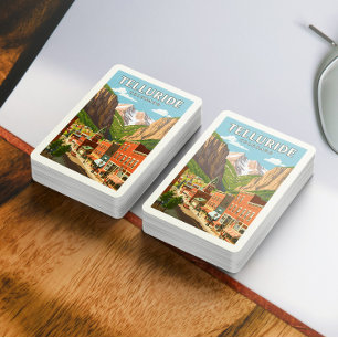 Vintage Telluride Colorado Casinokort