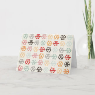 Vintage Tema Snöflammande julkort Helgkort