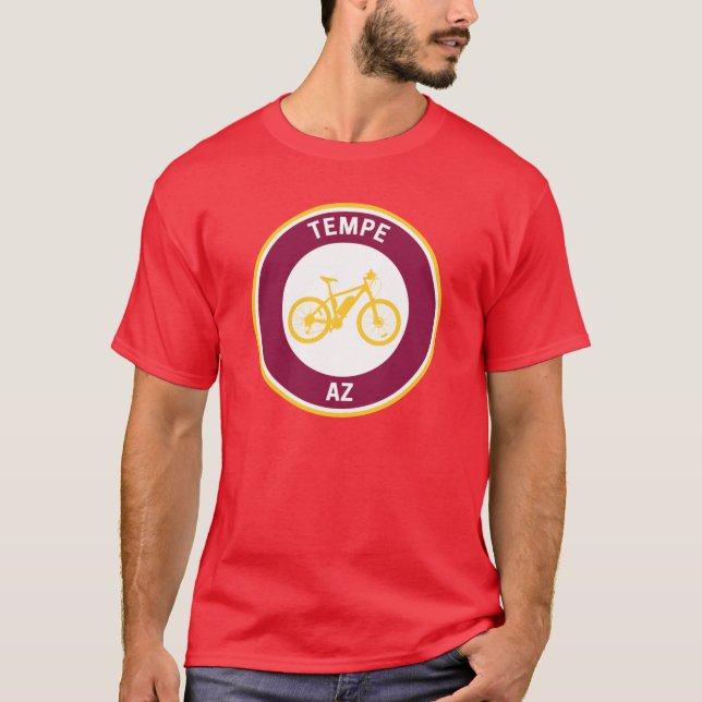 Vintage Tempe Arizona T Shirt (Framsida)