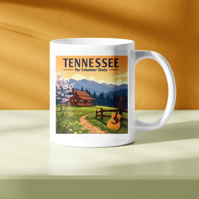 Vintage Tennessee Kaffemugg (Skapare uppladdad)