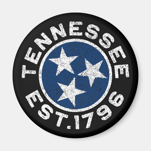Vintage Tennessee Magnet (Framsidan)