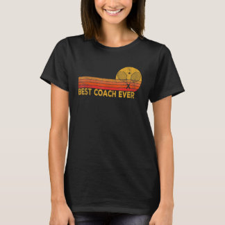 Vintage Tennis Coach Best Coach Aldrig Retro 1 T Shirt