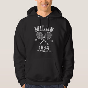 Vintage Tennis Milan Etablerad 1994 Hoodie