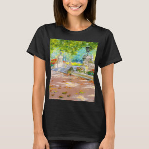Vintage Terrace, Prospect Park (1887) teckning T Shirt