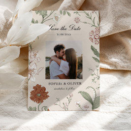 Vintage Terracotta Dusty Rosa Spara datum Datumet