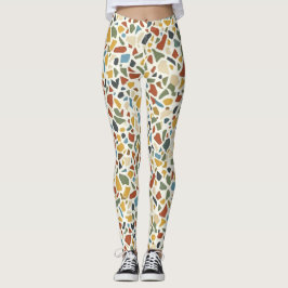 Vintage Terrazzo  Leggings