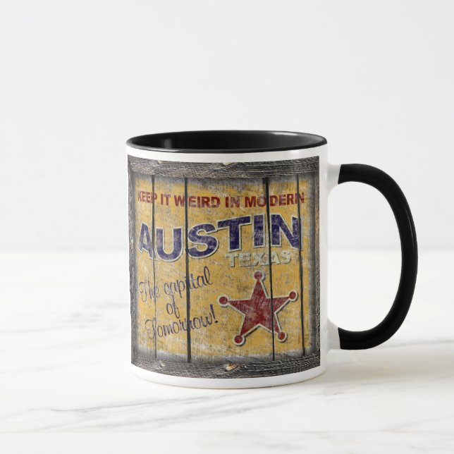 Vintage Texas - Austin mugg (Höger)