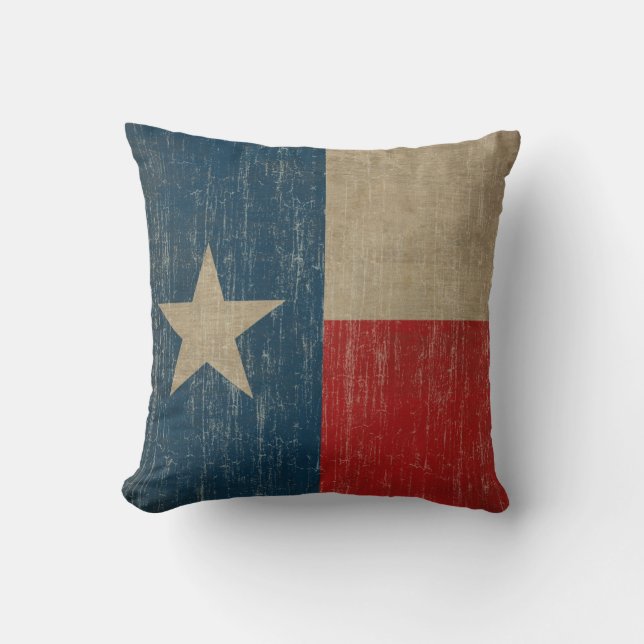 Vintage Texas Kudde (Framsida)