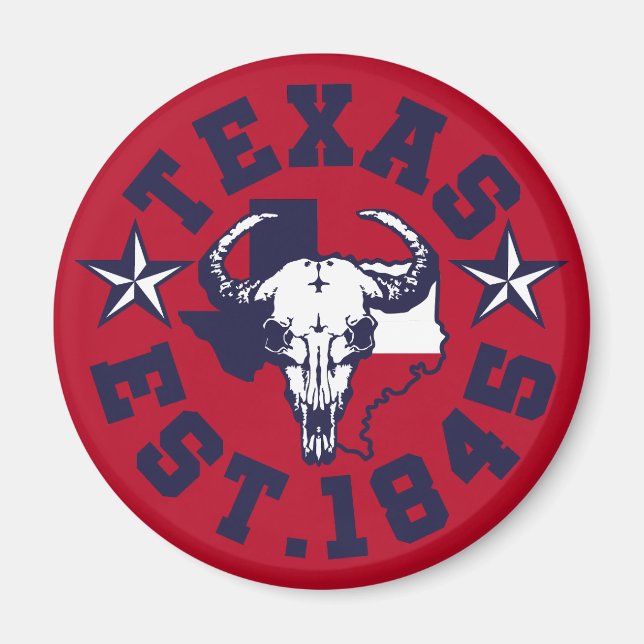Vintage Texas Magnet (Framsidan)