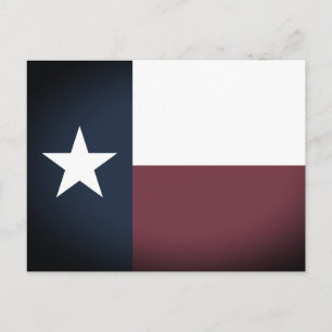 Vintage Texas statlig flagga anpassningsbar vykort