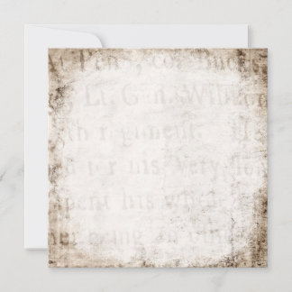 Vintage Text 1700 Papper bakgrundsmall tom