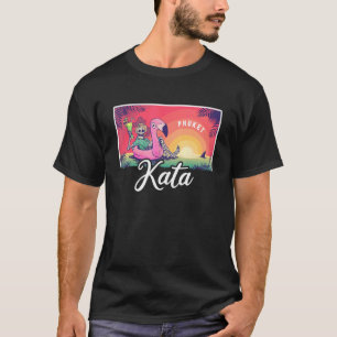 Vintage Thailand Vacation Travel Asia Kata Beach P T Shirt