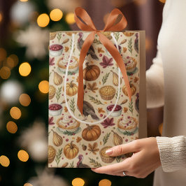 Vintage Thanksgiving Harvest Mönster | Rustic Fall