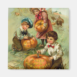 Vintage Thanksgiving Magnet