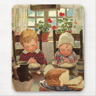 Vintage Thanksgiving, tacksamma barn Musmatta
