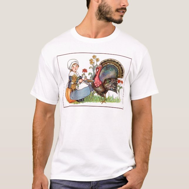 vintage thanksgiving tee shirt (Framsida)