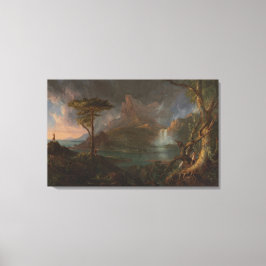 Vintage Thomas Cole A Vild Scene Canvastryck